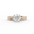 The Caroline Set With A 1 Carat Round Lab Diamond For Discount