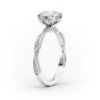 The Caroline Set With A 3 Carat Elongated Cushion Lab Diamond Online Hot Sale