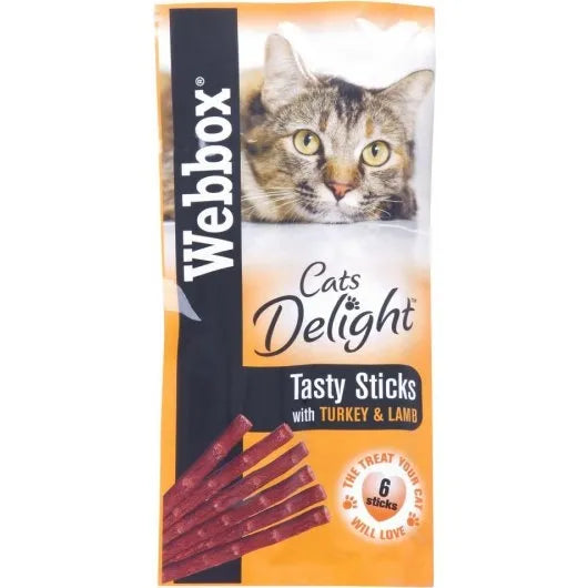 Webbox Cat Sticks Treats - 6 stick Packs Online