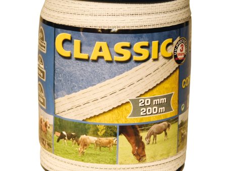 Corral Classic Fencing Tape - 200 M x 20 Mm Online