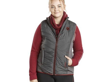 Firefoot Gilet Ladies - Grey Merlot Sale