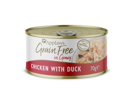 Applaws GF Cat Food Chicken with Duck in Gravy - 70g Online