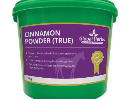 Global Herbs Cinnamon Powder (True) - 1 Kg For Sale