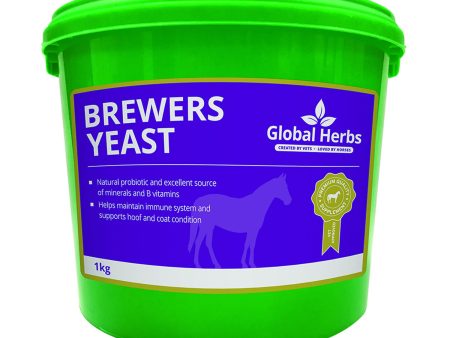 Global Herbs Brewers Yeast - 1KG For Cheap