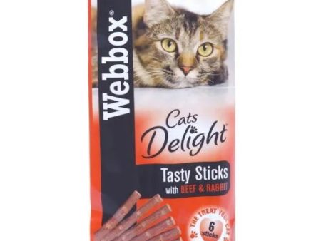 Webbox Cat Sticks Treats - 6 stick Packs Online