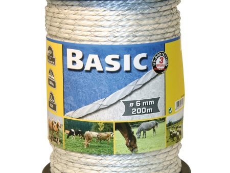 Corral Basic Fencing Rope c w Tinned Iron Wires - 200 M Sale