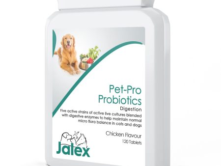 Pet Probiotics 2 Billion cfu 120 Chicken Flavoured Tablets Discount