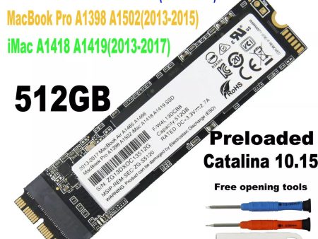 New 512GB SSD 2013 2014 2015 2017 Apple MacBook Air A1465 A1466 MBP A1502 A1398 Online Hot Sale