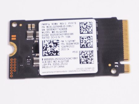 New SDBPMPZ-256G-1001 Lenovo Laptop 256GB NVMe PCIe Gen 3x4 M2. 2242 SSD Drive Fashion