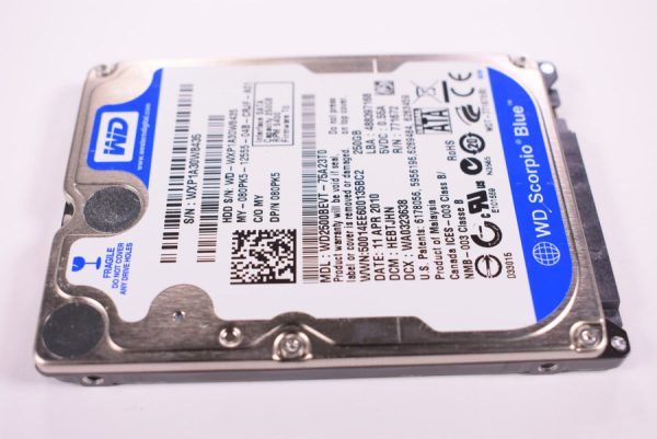 New WD2500BEVT-75A23T0 Western Digital Laptop 250GB  5400RPM 2.5”  9.5mm Sata Hard Drive Hot on Sale