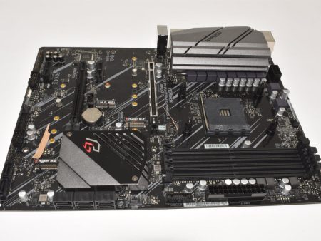 New X570-PHANTOM-GAMING-4-CB AMD AM4 GAMING DESKTOP MOTHERBOARD No I O Plate For Sale