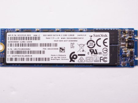 New SD9SN8W-128G-1006 SanDisk Laptop 128GB SATA M.2 2280 SSD Drive on Sale